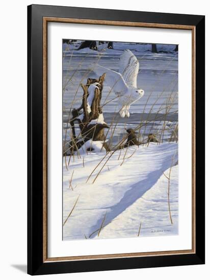 Great White Hunter-Michael Budden-Framed Giclee Print