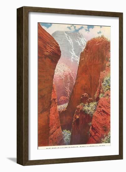 Great White Throne, Zion-null-Framed Premium Giclee Print