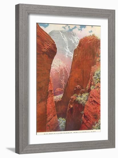 Great White Throne, Zion-null-Framed Art Print