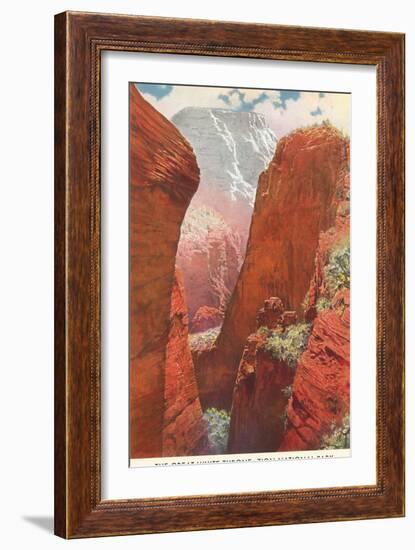 Great White Throne, Zion-null-Framed Art Print