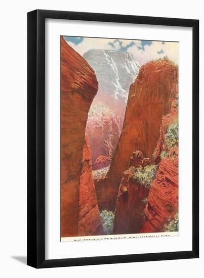 Great White Throne, Zion-null-Framed Art Print