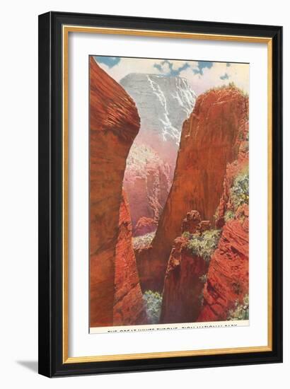 Great White Throne, Zion-null-Framed Art Print