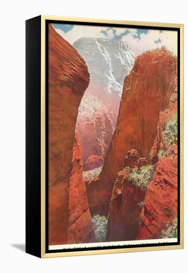 Great White Throne, Zion-null-Framed Stretched Canvas