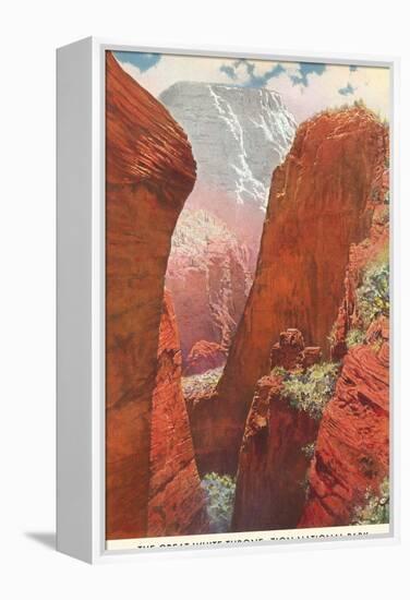 Great White Throne, Zion-null-Framed Stretched Canvas