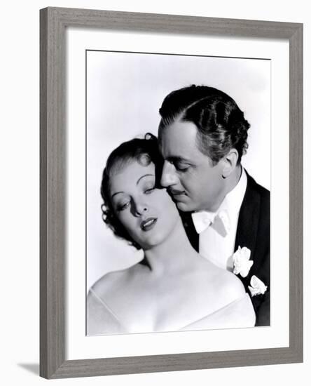 Great Ziegfeld, Myrna Loy, William Powell, 1936-null-Framed Photo