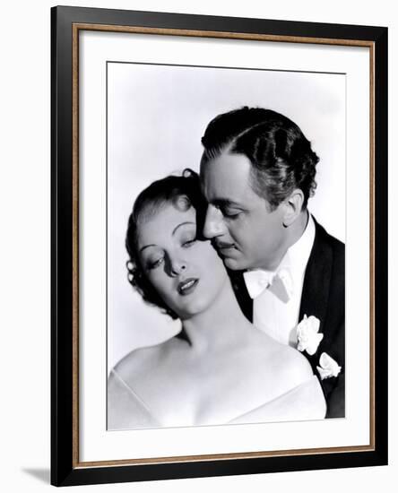 Great Ziegfeld, Myrna Loy, William Powell, 1936-null-Framed Photo