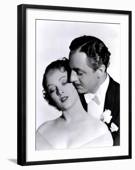 Great Ziegfeld, Myrna Loy, William Powell, 1936-null-Framed Photo