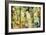 Great Zoological Garden, Triptych, 1912-Auguste Macke-Framed Giclee Print