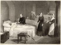 In Scutari Florence Nightingale Assists While a Doctor Puts a Splint on a Patient's Arm-Greatbach-Art Print