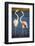 Greater Flamingos (Phoenicopterus Roseus) Fighting, Pont Du Gau, Camargue, France, April 2009-Allofs-Framed Photographic Print