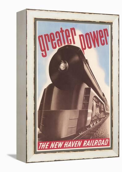 Greater Power, New Haven Railroad-null-Framed Stretched Canvas