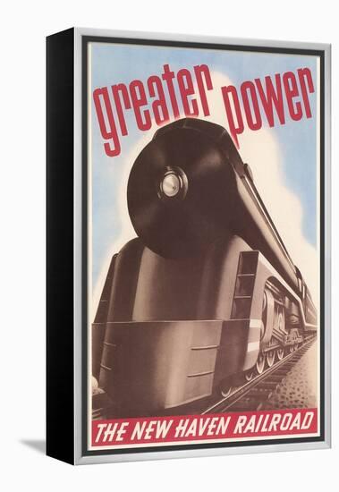 Greater Power, New Haven Railroad-null-Framed Stretched Canvas