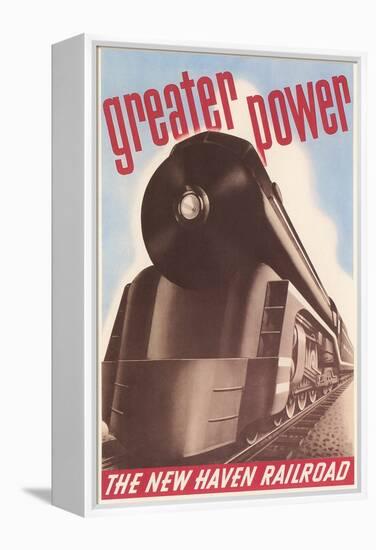 Greater Power, New Haven Railroad-null-Framed Stretched Canvas