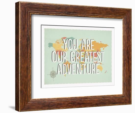 Greatest Adventure-Lila Fe-Framed Premium Giclee Print