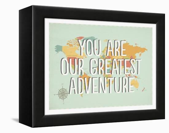 Greatest Adventure-Lila Fe-Framed Stretched Canvas