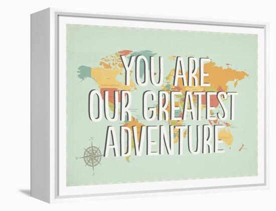 Greatest Adventure-Lila Fe-Framed Stretched Canvas