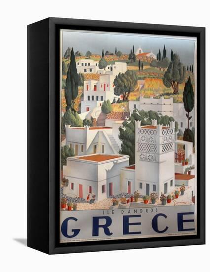 Grece Dandros-null-Framed Premier Image Canvas