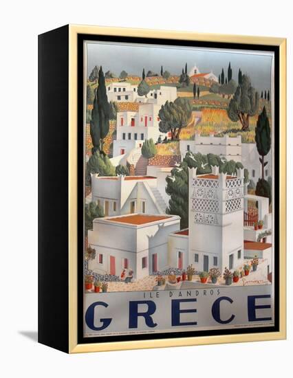 Grece Dandros-null-Framed Premier Image Canvas