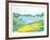 Grecian Coast II-Phyllis Sussman-Framed Limited Edition