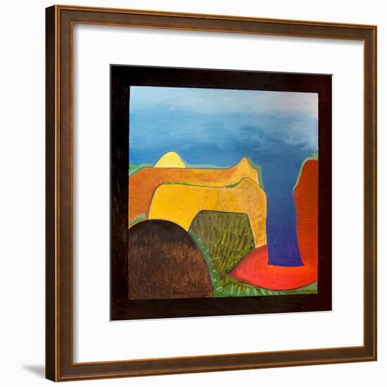 Greece, a Very Hot Day, 2006-Jan Groneberg-Framed Giclee Print