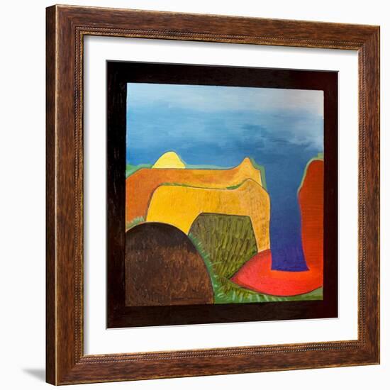 Greece, a Very Hot Day, 2006-Jan Groneberg-Framed Giclee Print