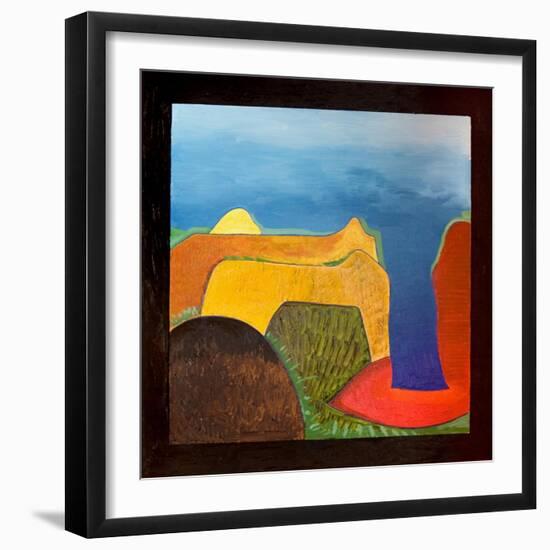 Greece, a Very Hot Day, 2006-Jan Groneberg-Framed Giclee Print