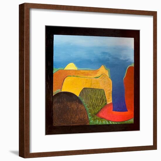 Greece, a Very Hot Day, 2006-Jan Groneberg-Framed Giclee Print