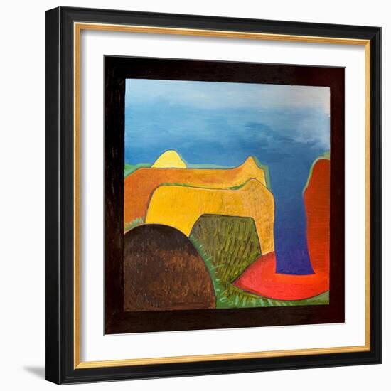 Greece, a Very Hot Day, 2006-Jan Groneberg-Framed Giclee Print