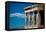 Greece Athens Acropolis Statues-Vladimir Kostka-Framed Stretched Canvas