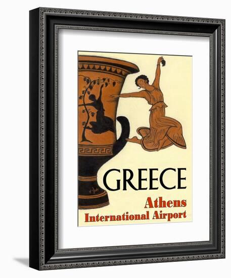 Greece Athens Airport-Jean Pierre Got-Framed Art Print