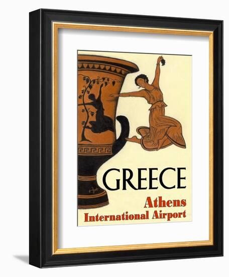 Greece Athens Airport-Jean Pierre Got-Framed Art Print