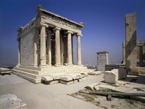 Greece, Attica, Athens, Acropolis, Temple of Athena Nike' Giclee Print |  Art.com