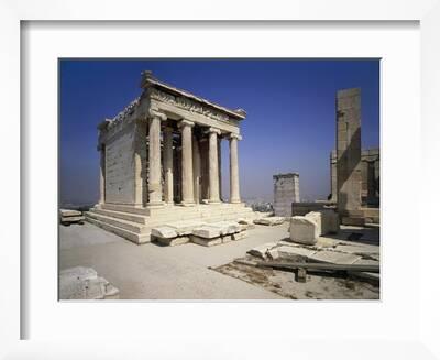Greece, Attica, Athens, Acropolis, Temple of Athena Nike' Giclee Print |  Art.com