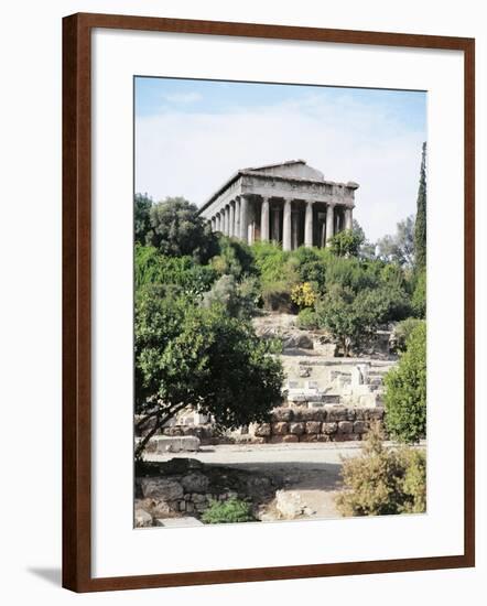 Greece, Attica, Athens, Agora, Temple of Hephaestus also known as Temple of Theseus-null-Framed Giclee Print