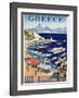 Greece Bay-Marcus Jules-Framed Giclee Print