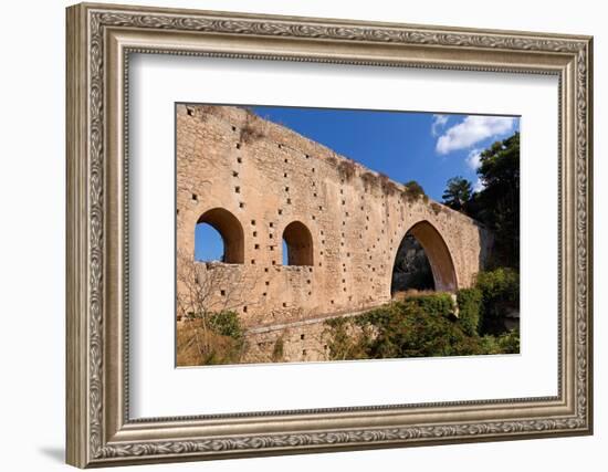 Greece, Crete, Aqueduct Near Knossos-Catharina Lux-Framed Photographic Print