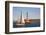 Greece, Crete, Chania, Port Entrance, Sailboat-Catharina Lux-Framed Photographic Print