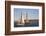 Greece, Crete, Chania, Port Entrance, Sailboat-Catharina Lux-Framed Photographic Print