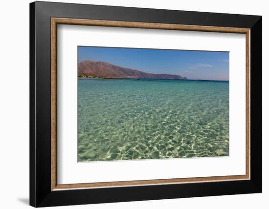 Greece, Crete, Dream Beach Elafonisi-Catharina Lux-Framed Photographic Print