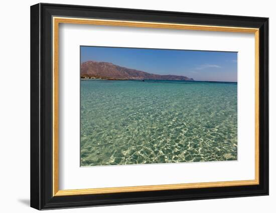 Greece, Crete, Dream Beach Elafonisi-Catharina Lux-Framed Photographic Print