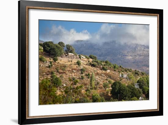 Greece, Crete, Landscape in the Dikti Mountains-Catharina Lux-Framed Photographic Print