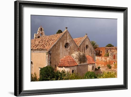 Greece, Crete, National Sanctuary Moni Arkadi, Church-Catharina Lux-Framed Photographic Print