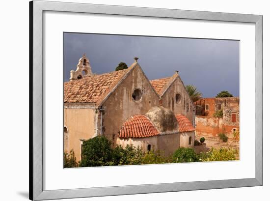 Greece, Crete, National Sanctuary Moni Arkadi, Church-Catharina Lux-Framed Photographic Print