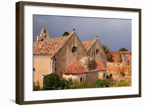 Greece, Crete, National Sanctuary Moni Arkadi, Church-Catharina Lux-Framed Photographic Print