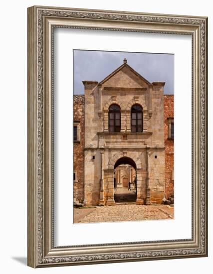 Greece, Crete, National Sanctuary Moni Arkadi, Portal-Catharina Lux-Framed Photographic Print