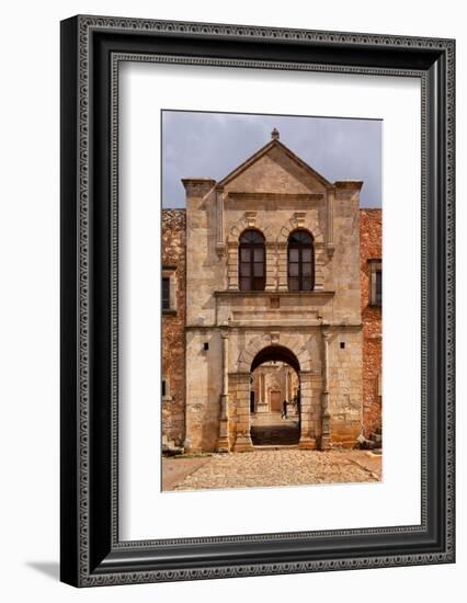 Greece, Crete, National Sanctuary Moni Arkadi, Portal-Catharina Lux-Framed Photographic Print