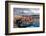 Greece, Crete, Rethimnon, Venetian Harbour, Fishing Boats-Catharina Lux-Framed Photographic Print