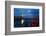 Greece, Crete, Rethimnon, Venetian Harbour, Illuminated, in the Evening-Catharina Lux-Framed Photographic Print