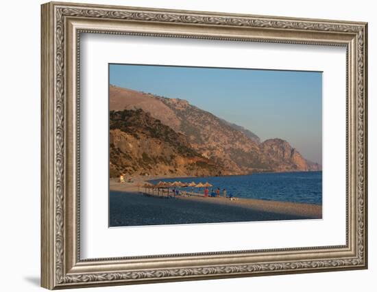 Greece, Crete, South Coast, Paleochora, Beach-Catharina Lux-Framed Photographic Print