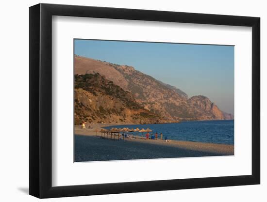 Greece, Crete, South Coast, Paleochora, Beach-Catharina Lux-Framed Photographic Print